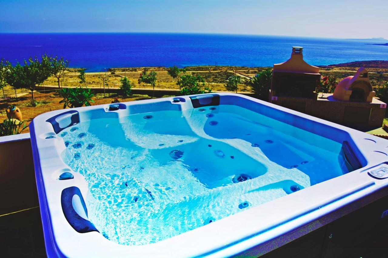 Ardani Paradise View Villa With Jacuzzi Амупі Екстер'єр фото
